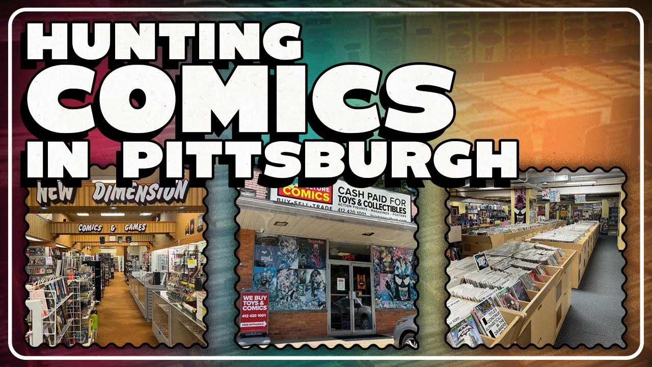 Jim Rugg's Guide To Pittsburgh Comic Stores - Top Comic City In the US!!!