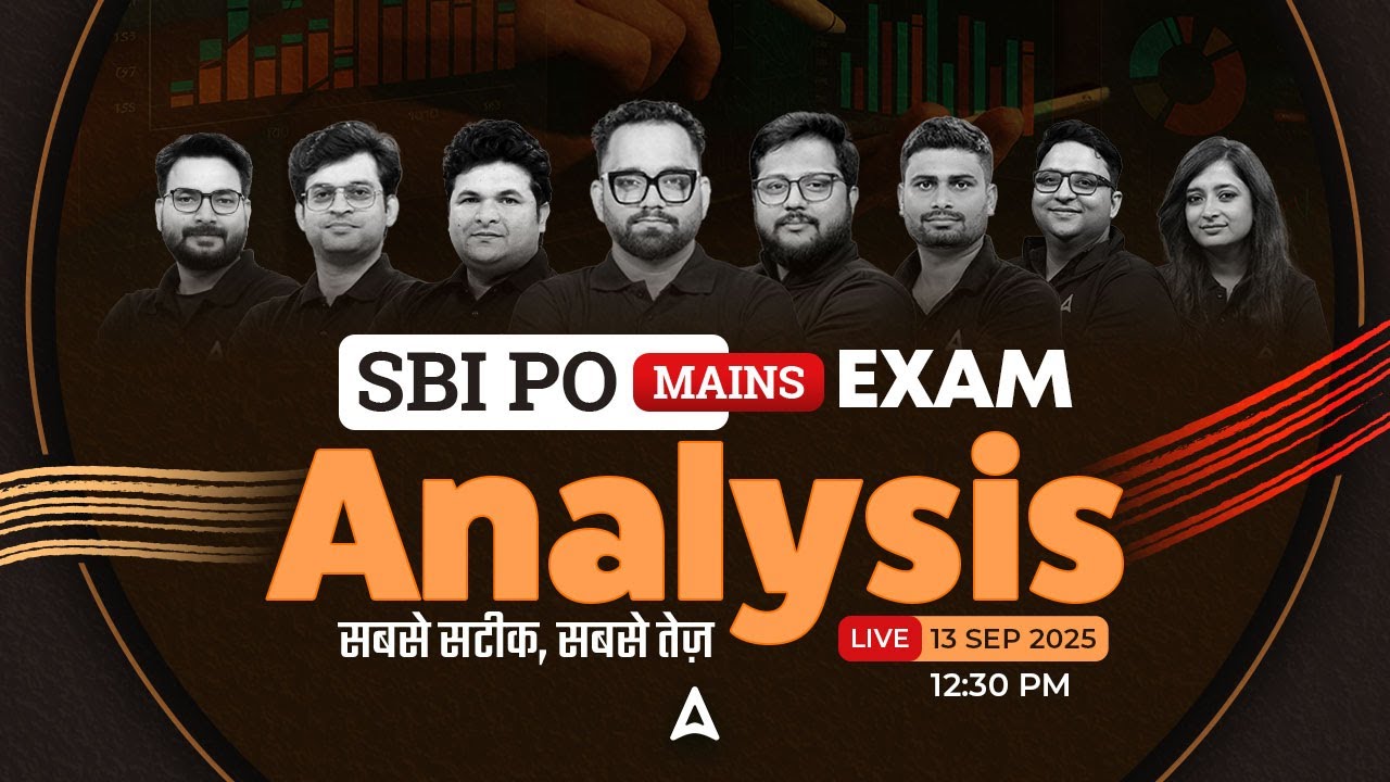 SBI PO Mains Paper Analysis 2025 | 13 Sep सबसे तेज, सबसे सटीक | SBI PO Mains Paper Review | Adda247
