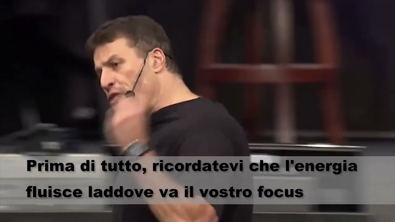 Tony Robbins - Chiarezza e Coinvolgimento