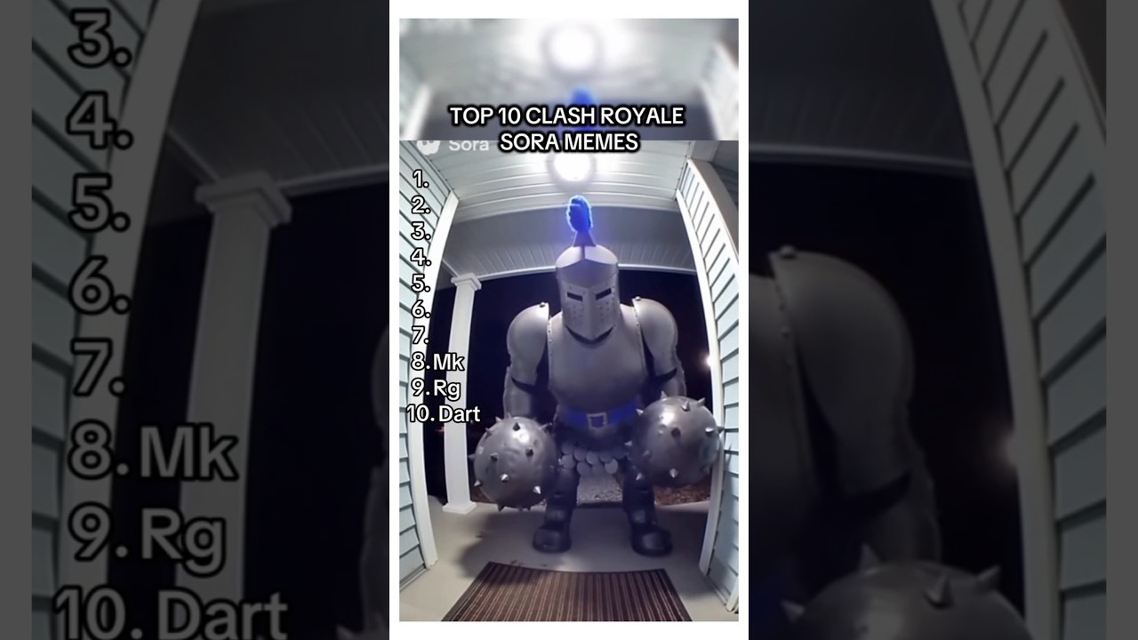 Top 10 Clash Royale Sora AI Memes