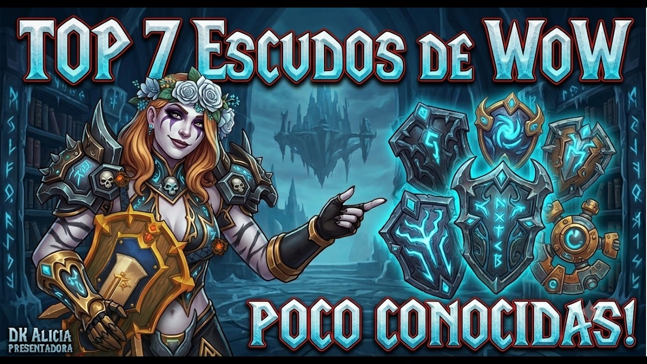 TOP 7 ESCUDOS WOW POCO CONOCIDOS (WOW MACHINIMA)