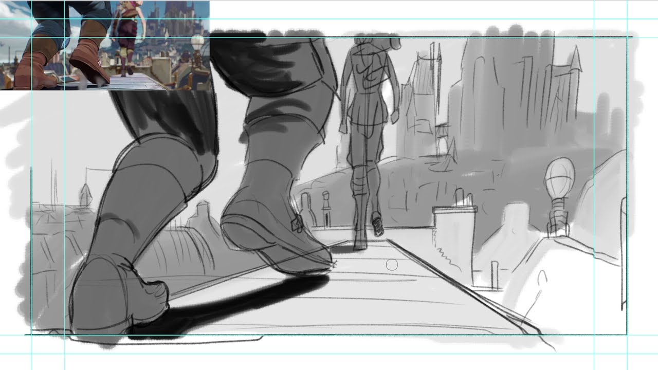 Arcane storyboard study session 1