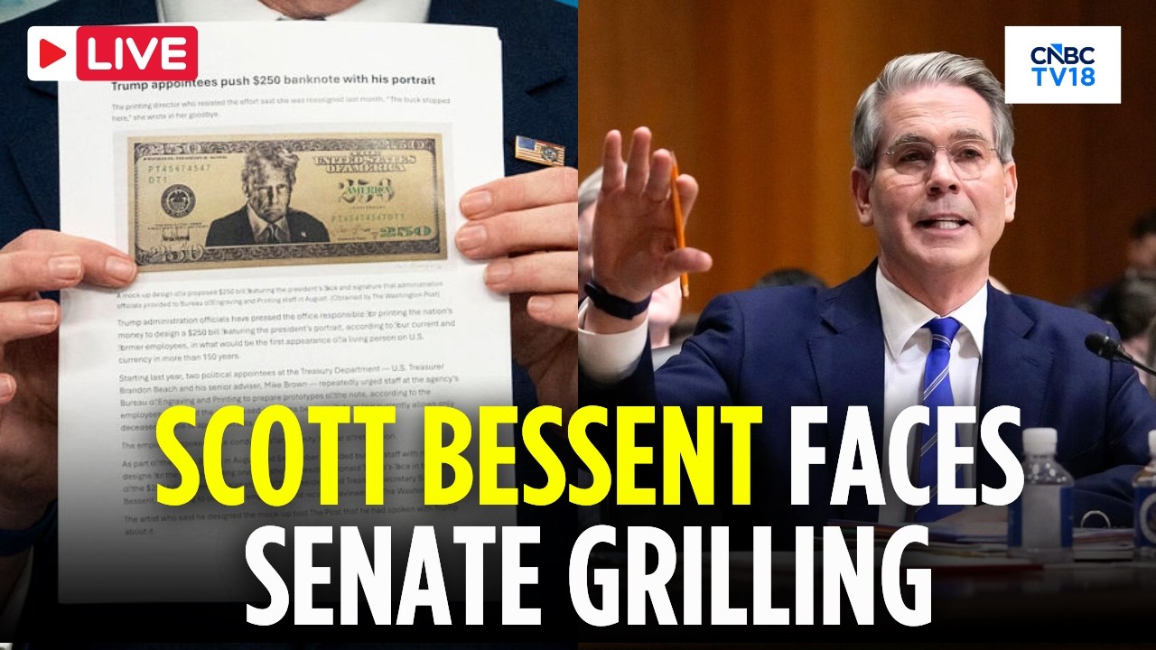 LIVE: US Lawmakers Grill Scott Bessent In The Senate Finance Committee | Trump | US Market | N18G
