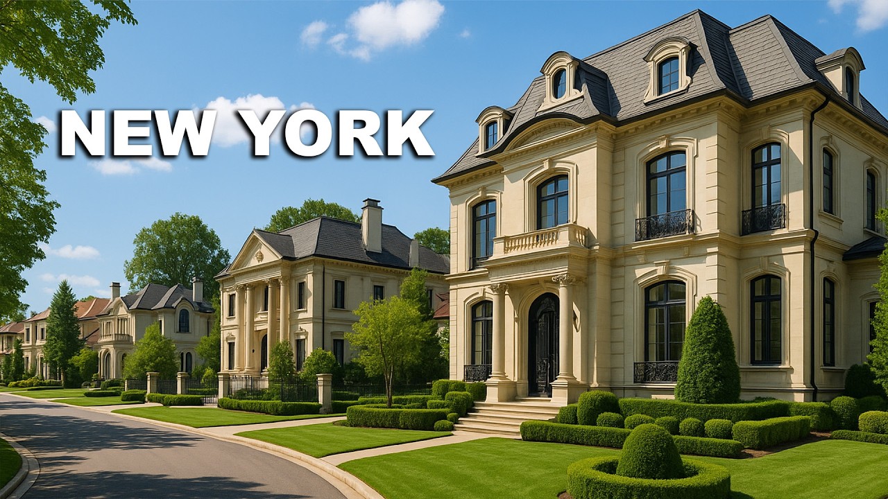 NYC’s ULTRA-RICH Neighborhood with Mansions 4K NYC Walk Malba Queens NYC MOST Beautiful Neighborhood