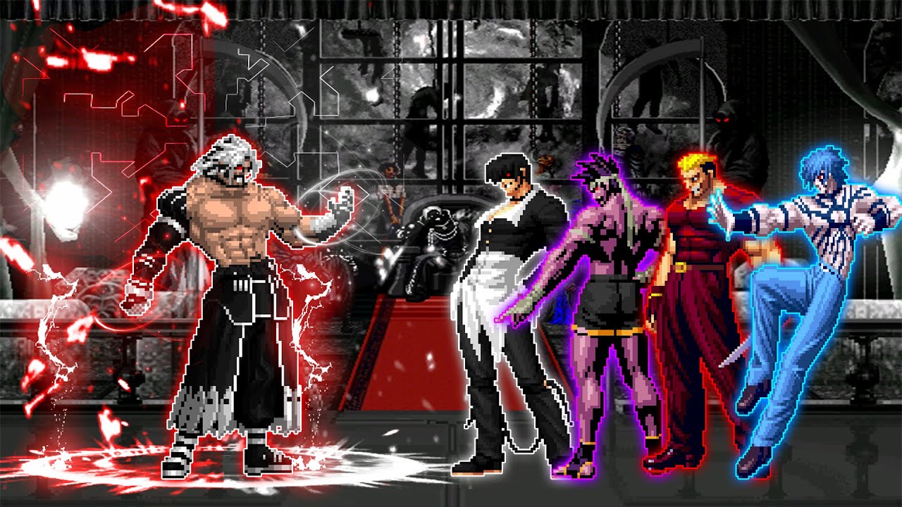 Omega Rugal Y VS Bosses Team | .M.U.G.E.N.