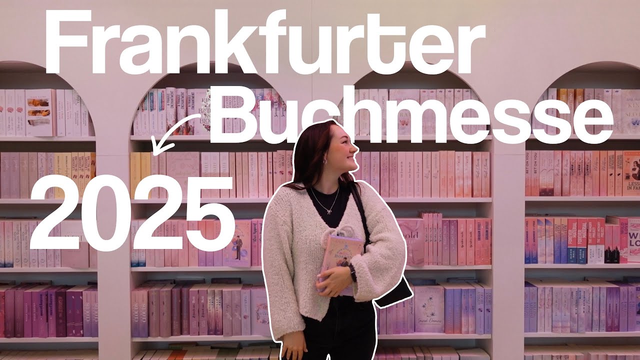 Komm mit mir zur Frankfurter Buchmesse 2025!🌸📖🫂 *neue Bücher, Bookies getroffen, Verlags-Events,...*