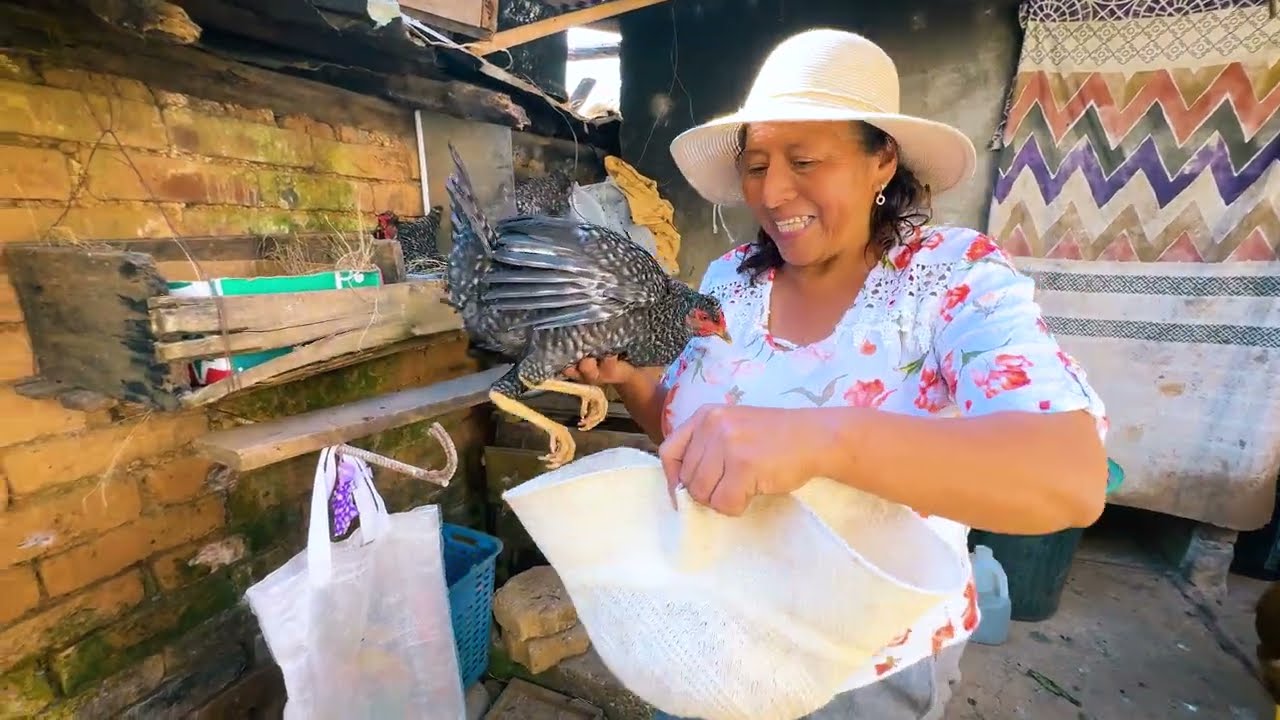 Por eso me gusta tener bastantes gallinas, no me faltan los huevos ni la carne