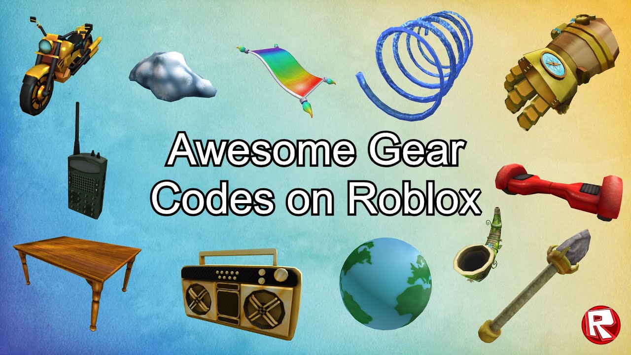 20 Awesome Roblox Gear Codes