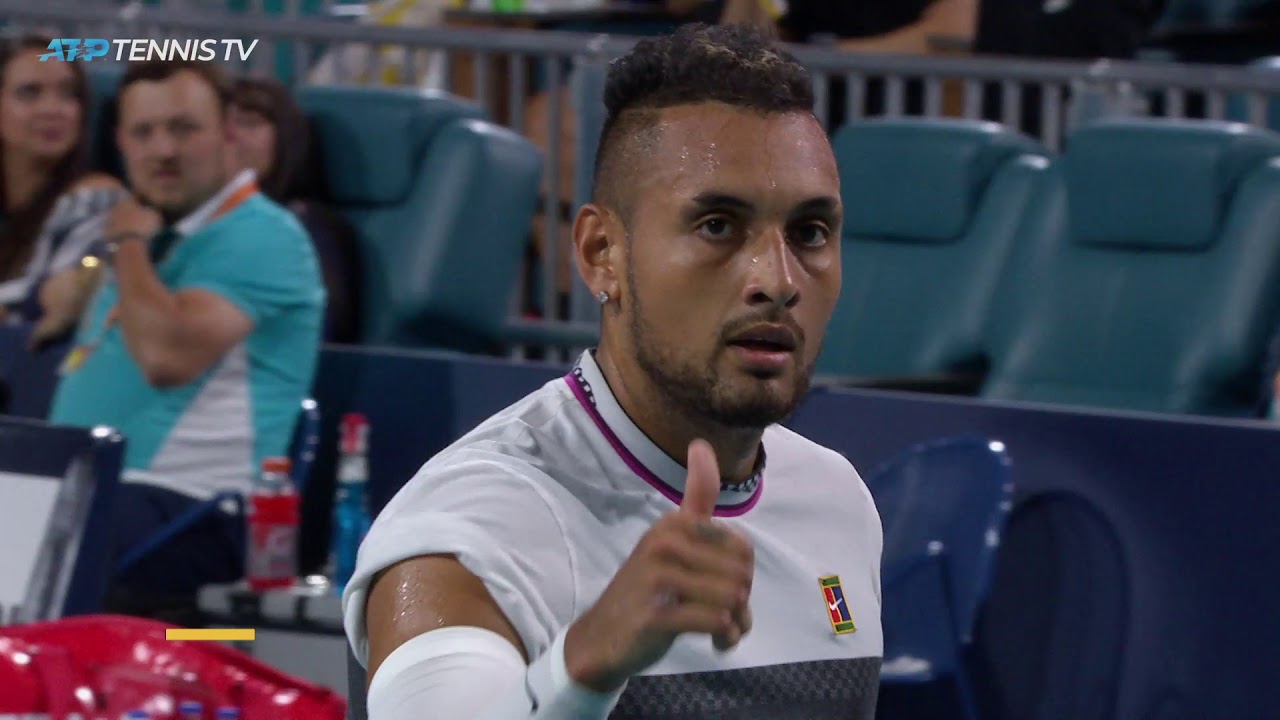 Vintage Nick Kyrgios Magic vs Lajovic ✨ | Miami Open 2019