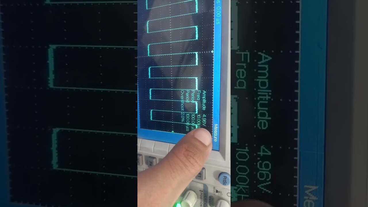 UTD 2103CEX UNI-T oscilloscope calibration 