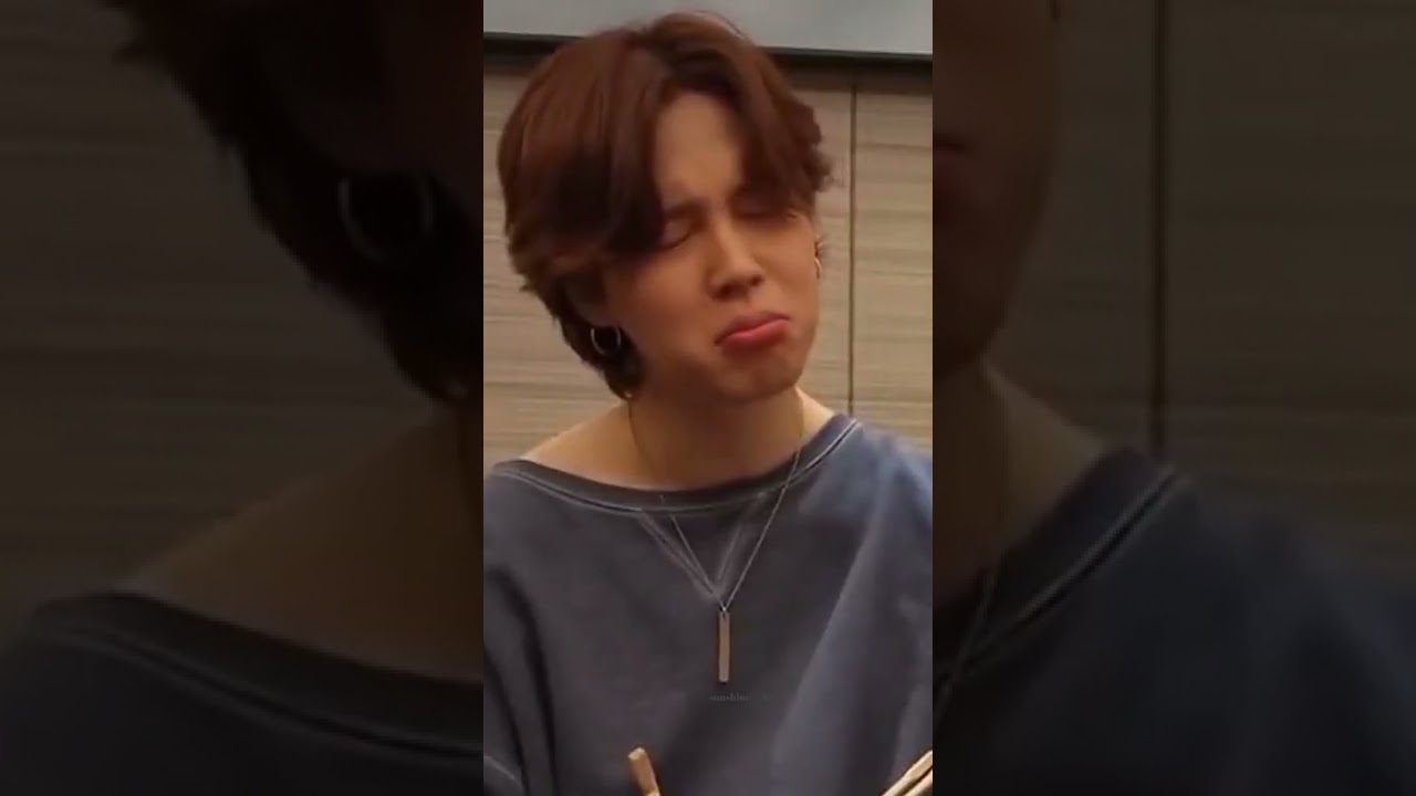 Jimin cutest pout ever😍😚🙈 #jimin #jimincute