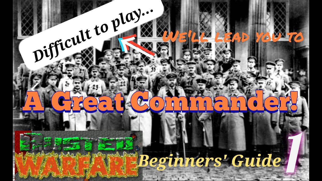 Beginners' guide| Great commander of your army! | Rusted Warfare RTS