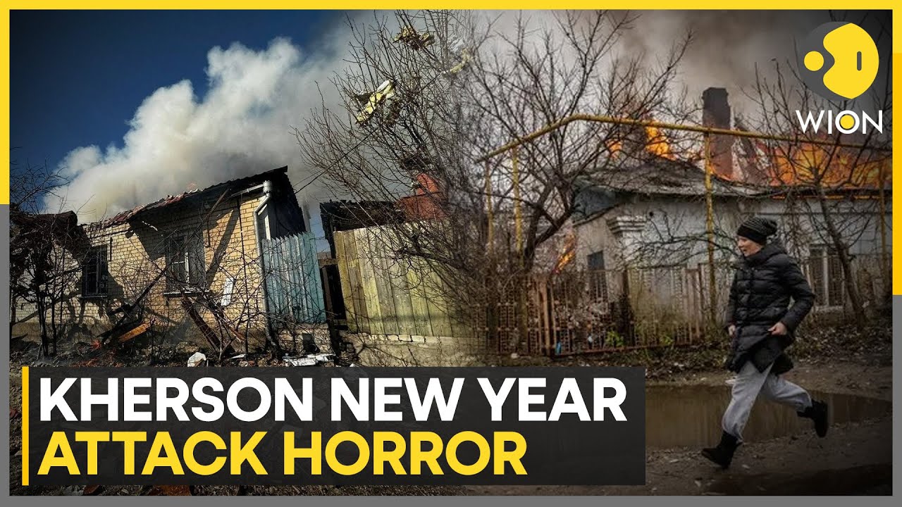 Russia Furious After Ukrainian Drone Attack Targets New Year Revellers in Kherson | WION