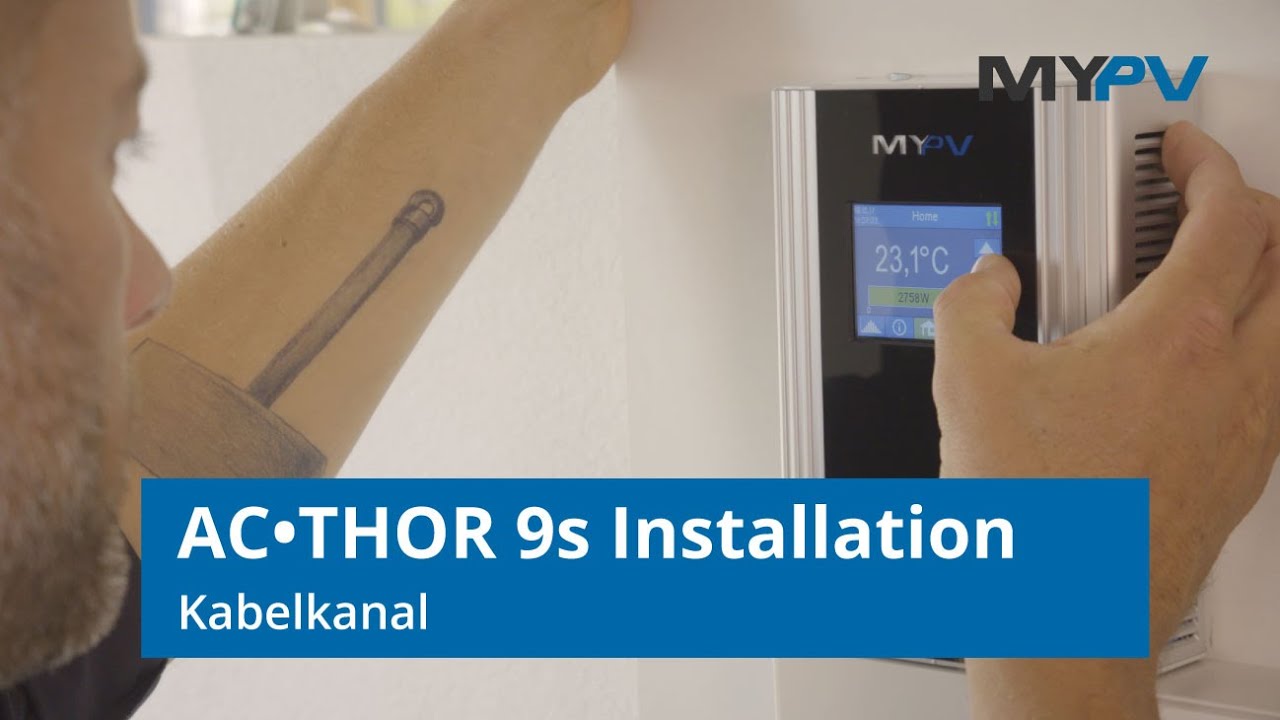 Here's how to install the AC&bull;THOR 9s &ndash; pay attention to the cable channel!