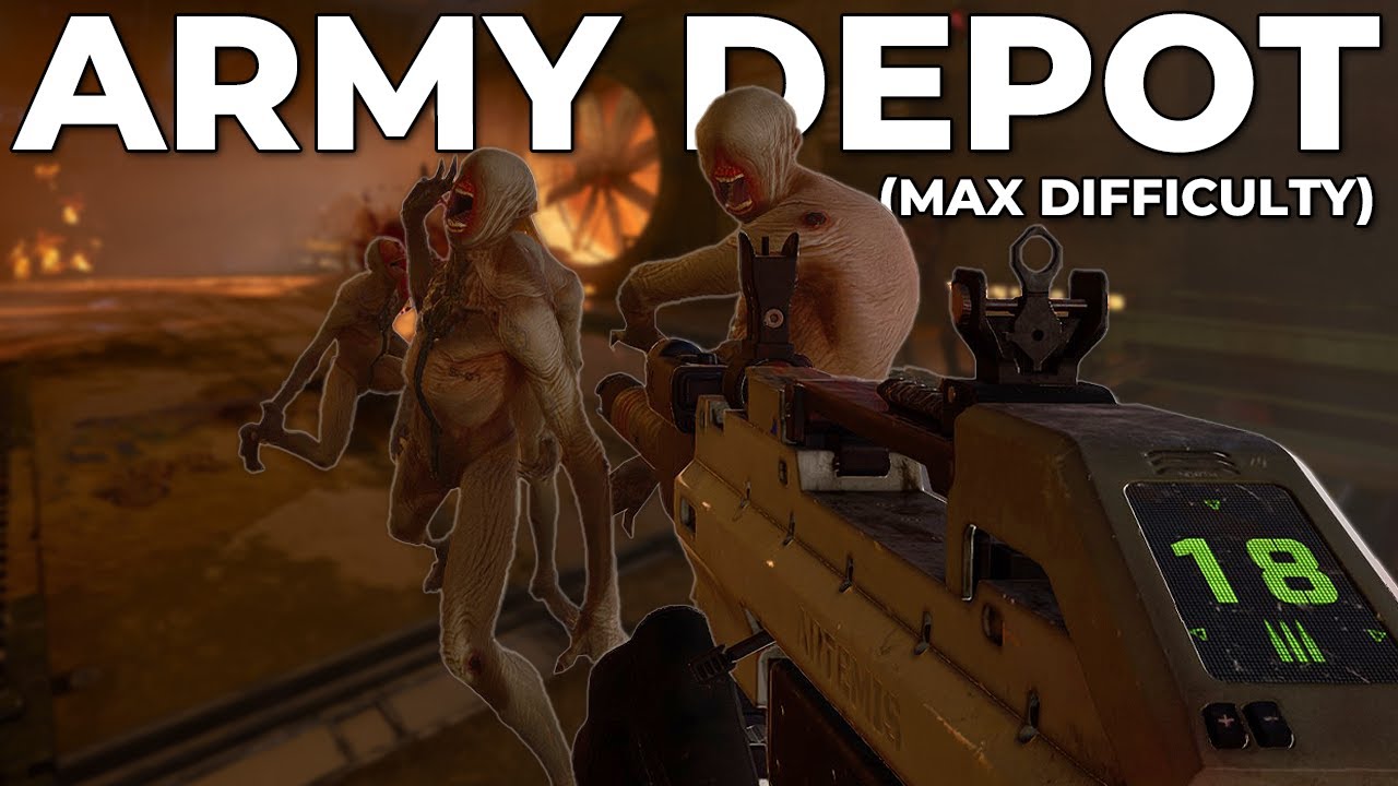 Killing Floor 3 – Hell on Earth “Army Depot” (Solo, Sharpshooter Gameplay)