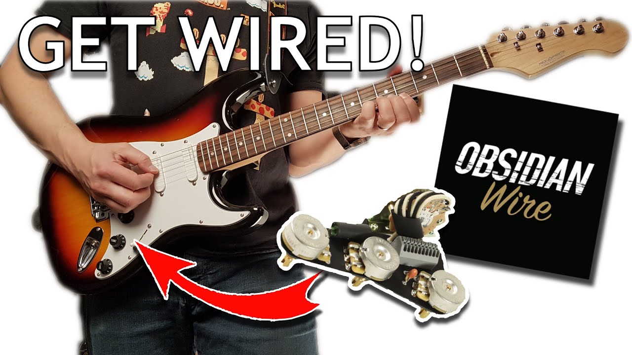 HOW TO - Upgrade YOUR Stratocaster With an Obsidianwire Blender Kit!