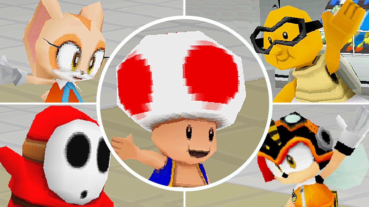 Mario & Sonic at the Olympic Games [DS] - All Referee Reactions