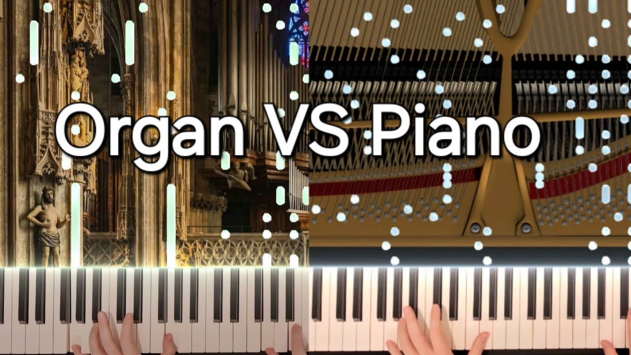 Adeste Fideles (O Come, All Ye Faithful) - Organ VS Piano arrangement