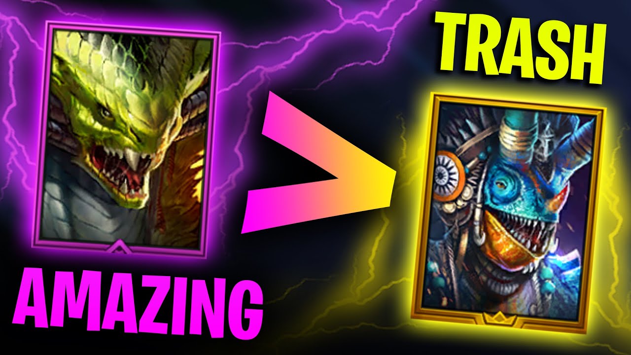 The BEST EPICS & WORST LEGENDARIES In Each Faction (Part 1) - Raid Shadow Legends