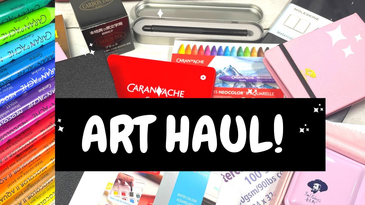 Art Haul ! Amazing Art supplies from Amazon 2022 | Watercolour Haul