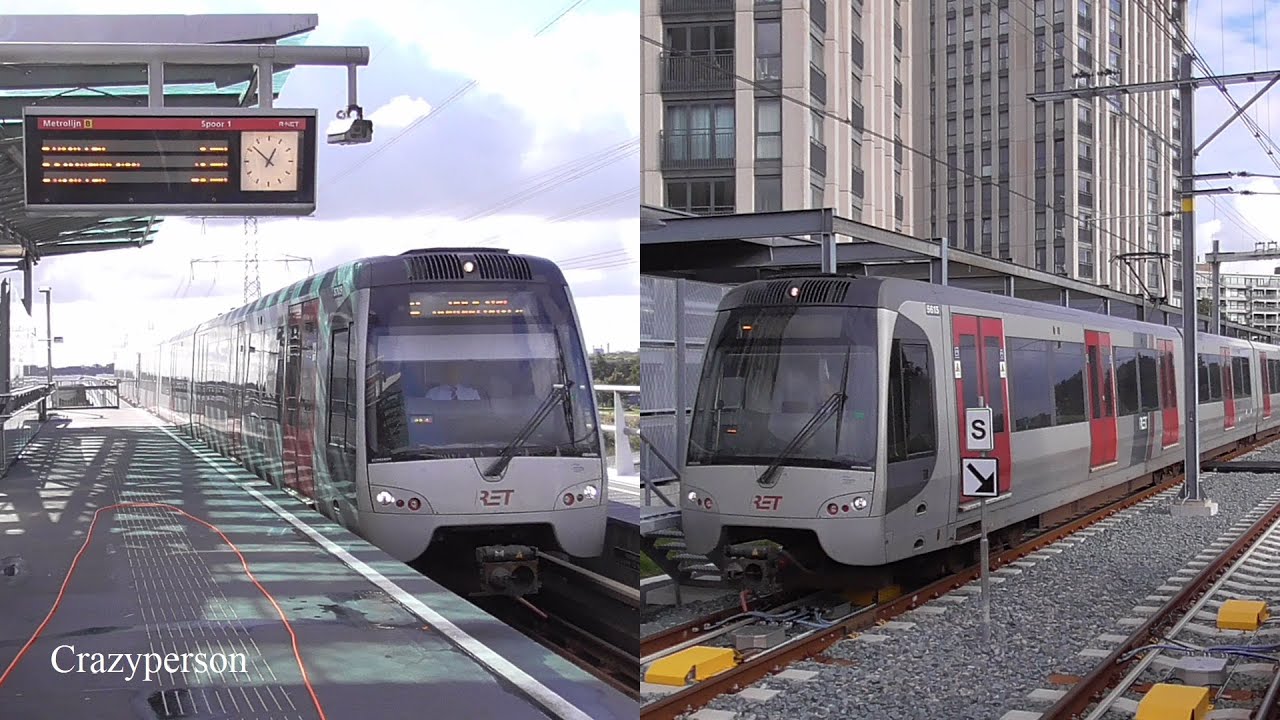 1 jaar RET Rotterdam Metro Hoek van Holland - Nesselande