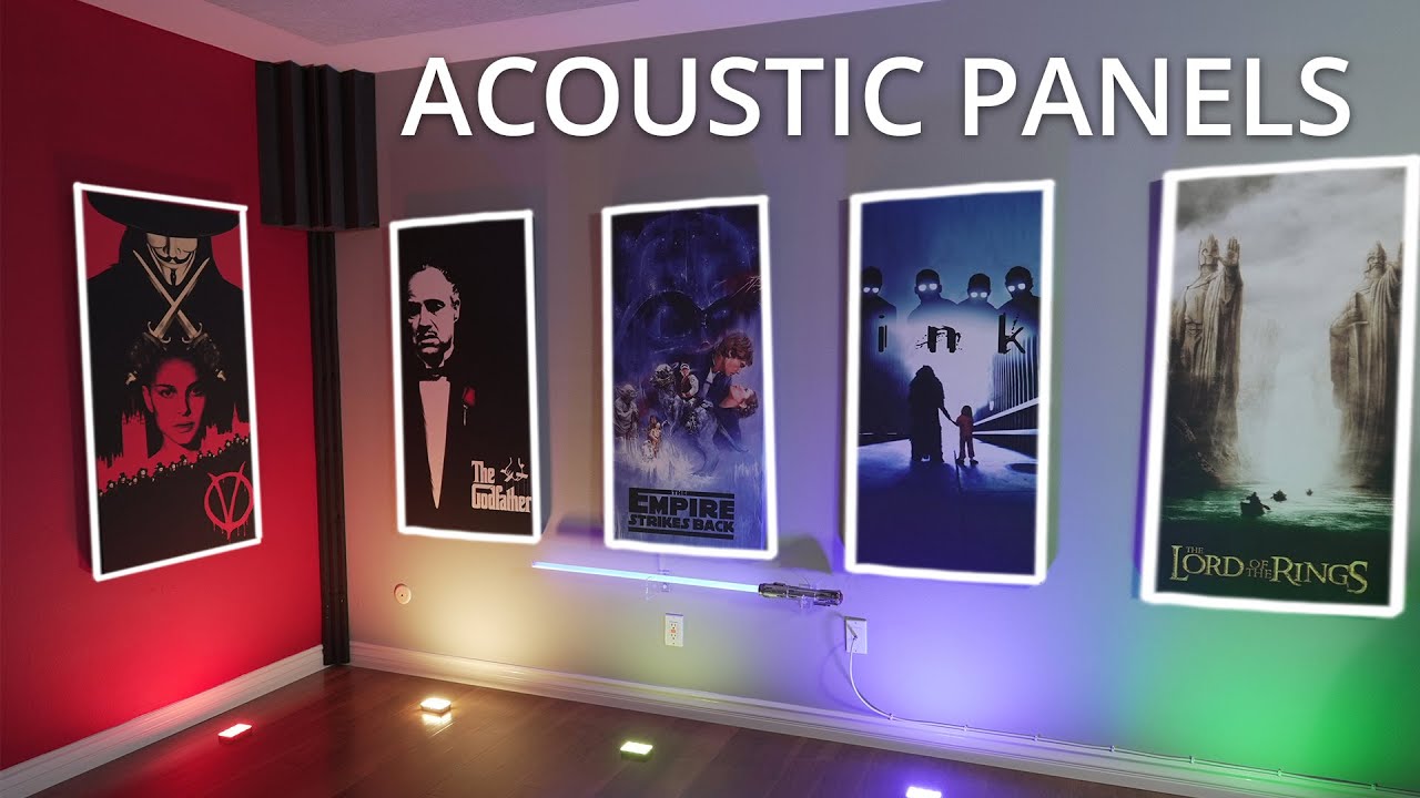 Custom Acoustic Panels for Home Studios
