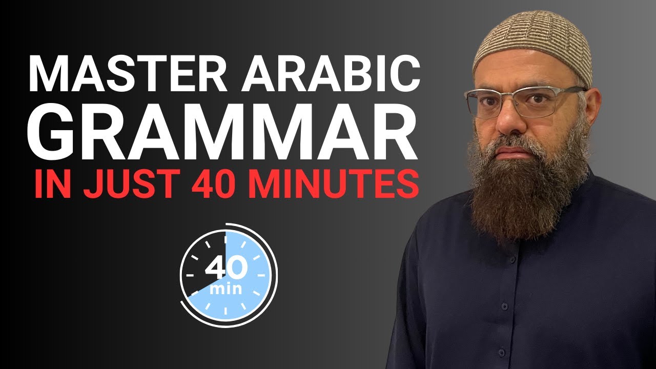 10 Years of Arabic Study In Under 40 Minutes