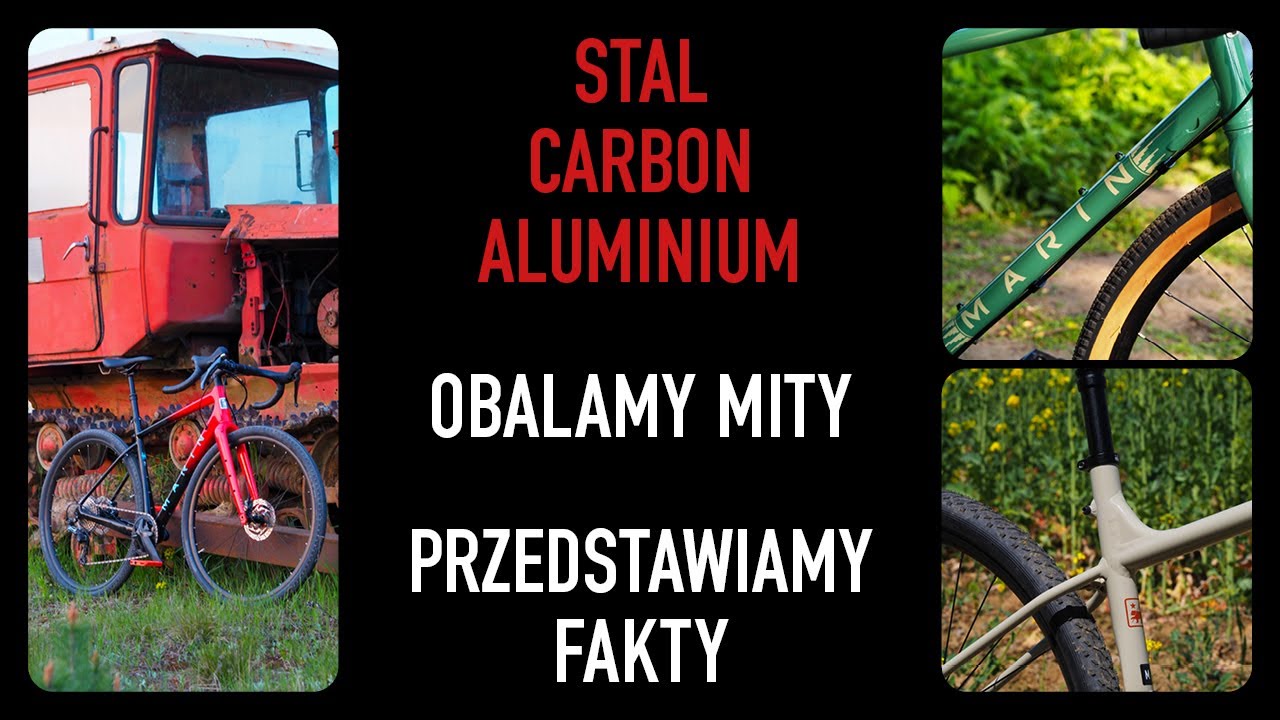 Czym się różnią ramy stalowe, aluminiowe i carbonowe? Karbonowe włókna jednokierunkowe #marinbikes