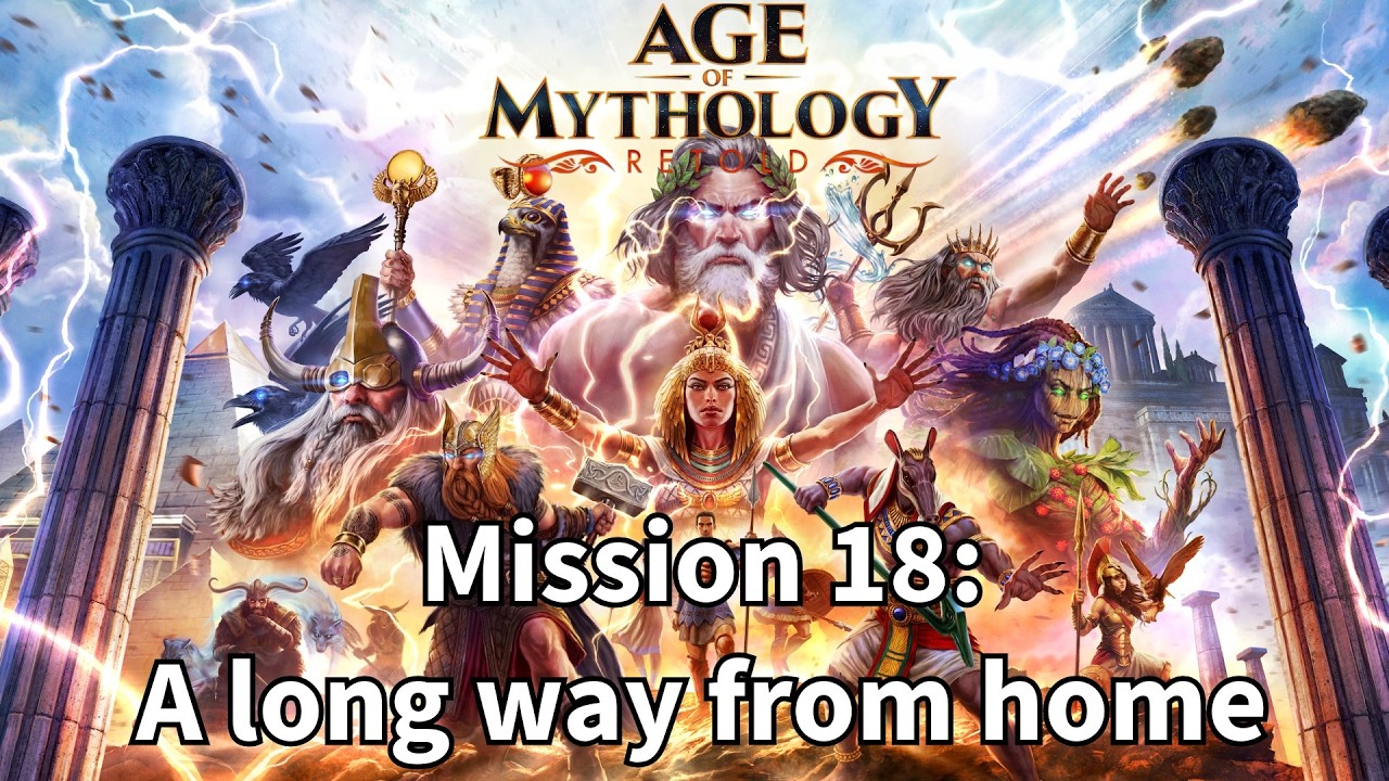Age of Mythology Retold | Mission 18: A long way from home | Hard Difficulty Playthrough