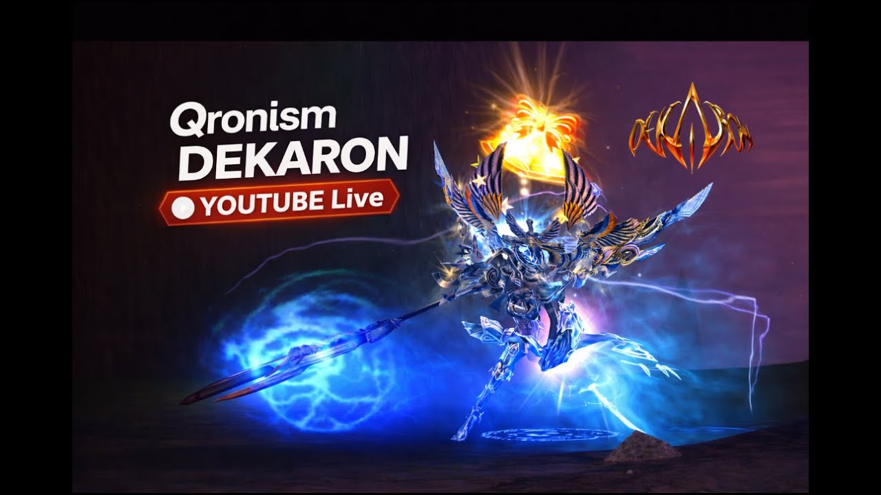 [Qronism DEKARON Live] 1월 마지막 라이브 갑시다