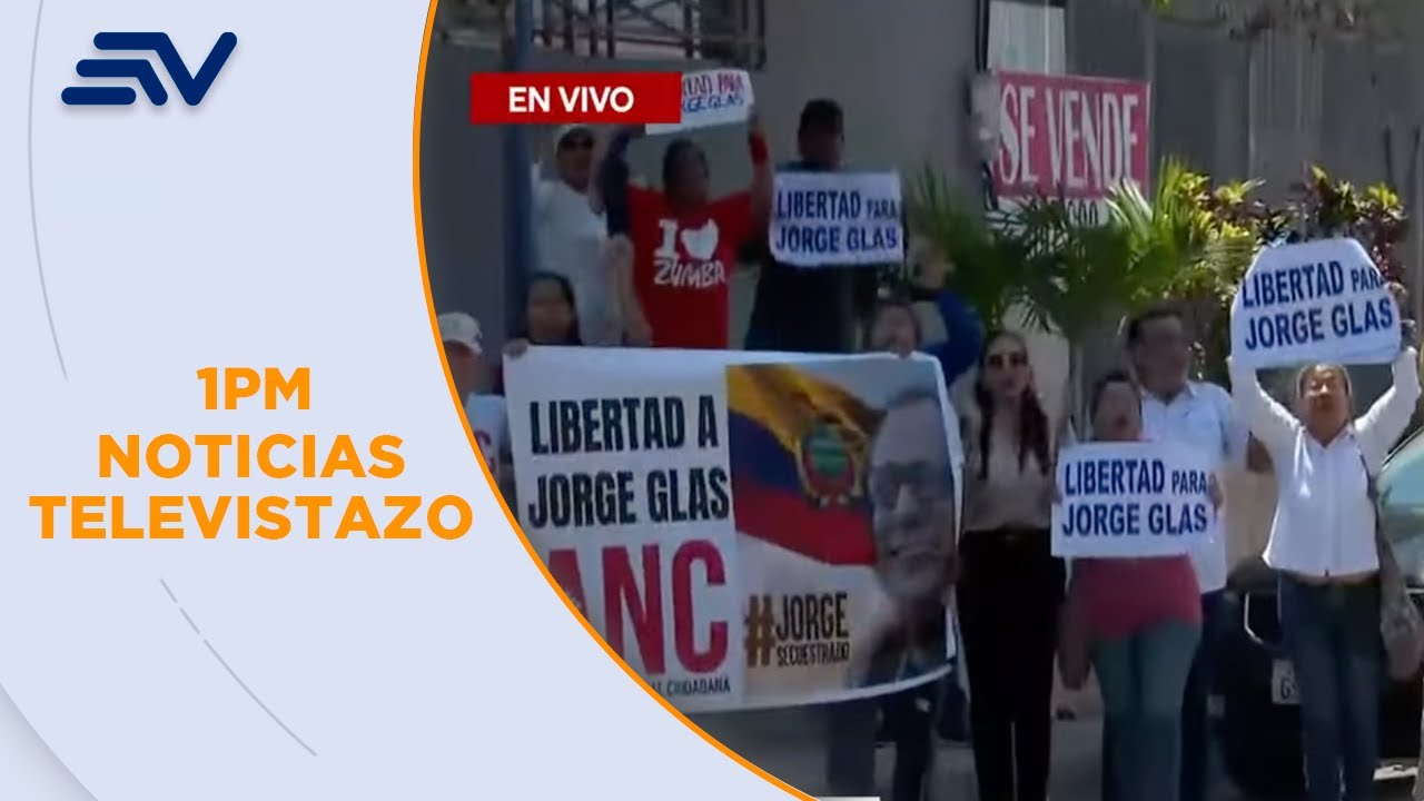 Caso Jorge Glas: audiencia suspendida por falta de delegado del ministerio | Televistazo | Ecuavisa