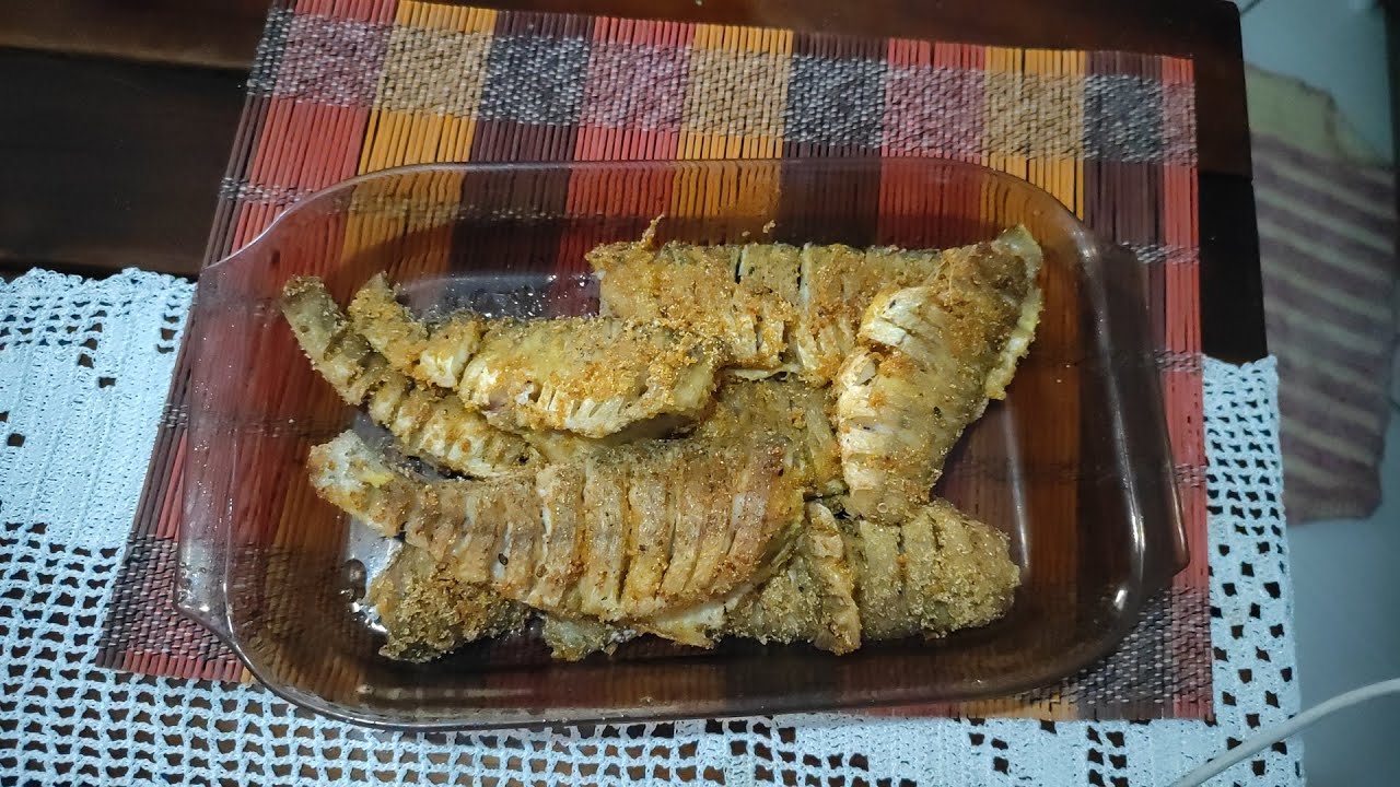 Como eu faço o meu peixe empanado