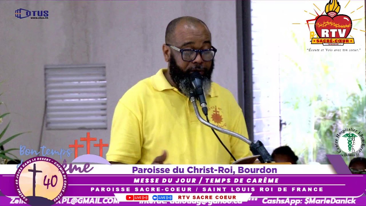 Lundi 23 Février 2026 / 6ème Jour de la traversée du désert Paroisse Christ Roi