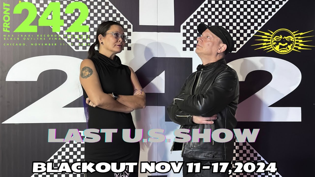 Front 242 FInal US Show Week in Chicago 2024