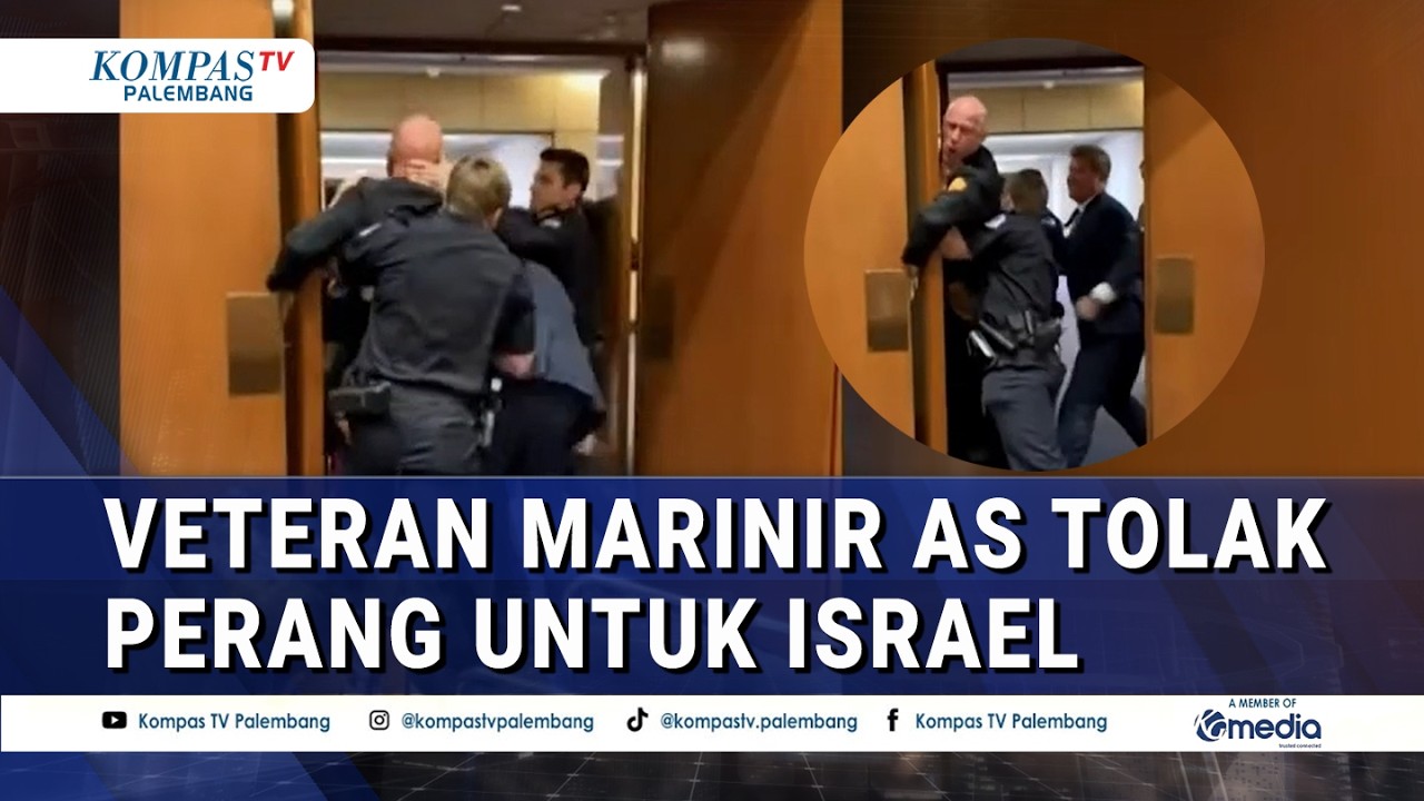 Tangan Sampai Patah, Veteran Marinis AS Protes Serangan AS-Israel ke Iran