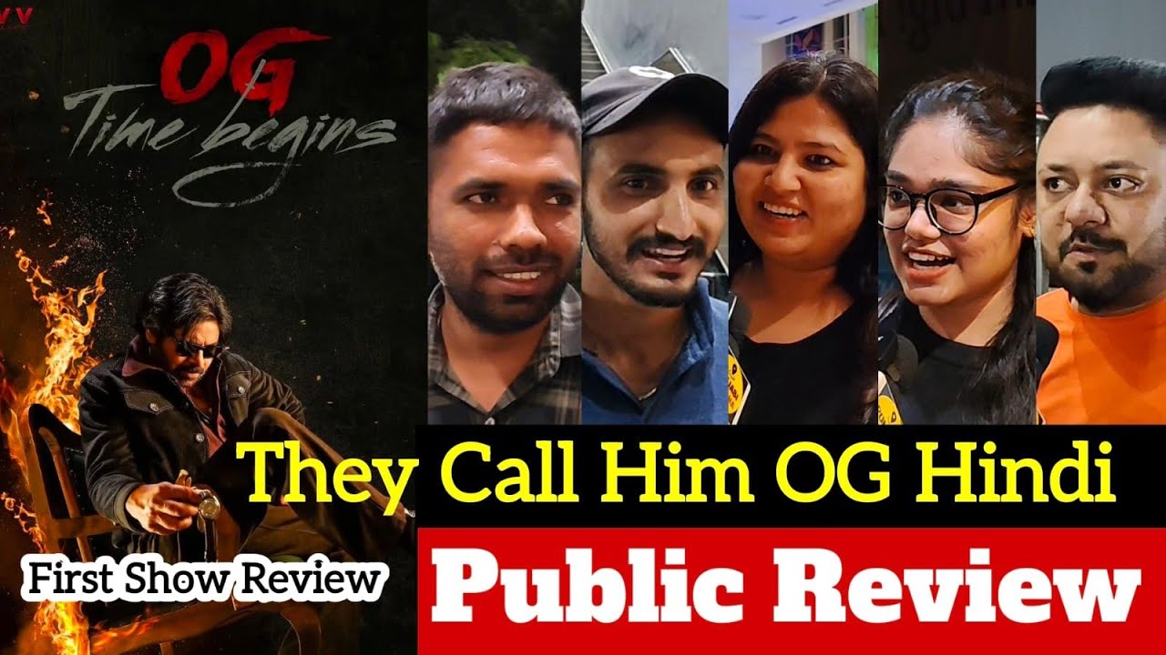 They Call Him OG Movie Review | They Call Him OG Public Review | OG Public Reaction | OG Public Talk