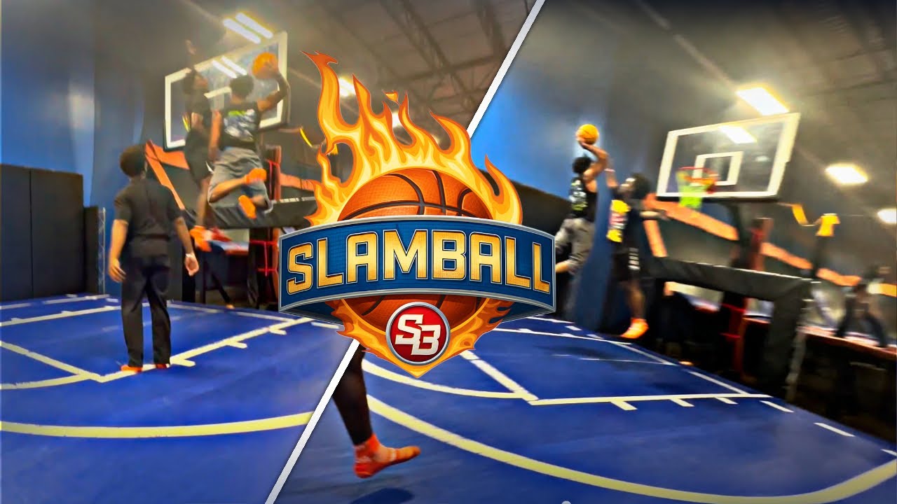 INTENSE Slamball Runs!!!!! *GETS PHYSICAL*