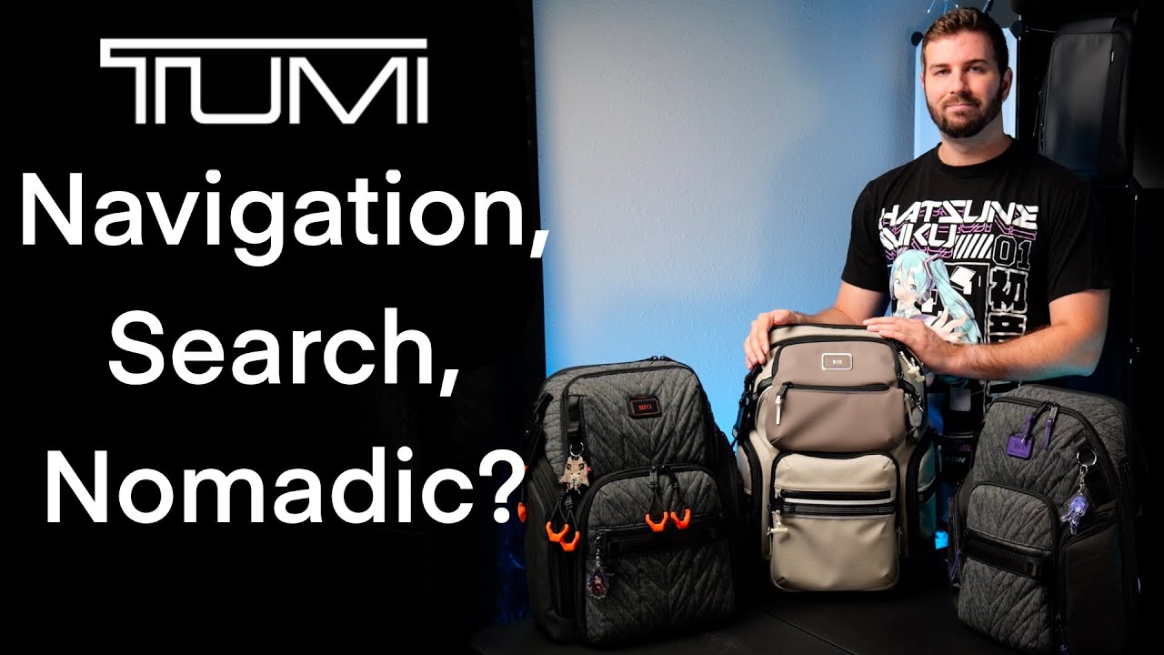 Tumi Navigation, Search, or Nomadic - Which should you buy?