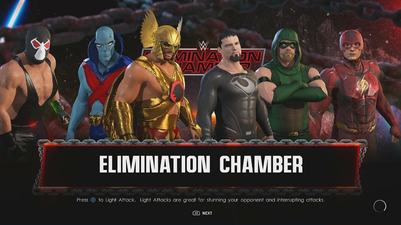 WWE 2K22 - DC Elimination Chamber Tournament - Round 2
