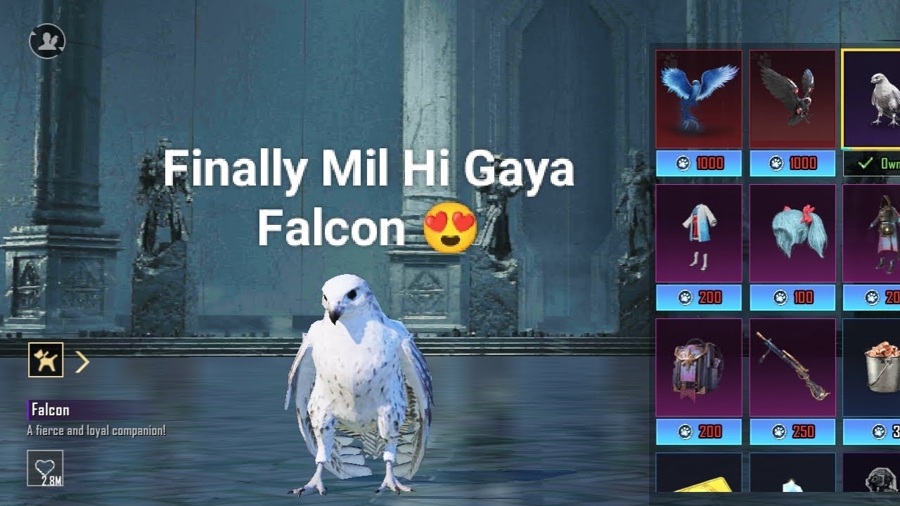 BGMI new Hola buddy spin and 180 buddy coin falcon permanent 😍