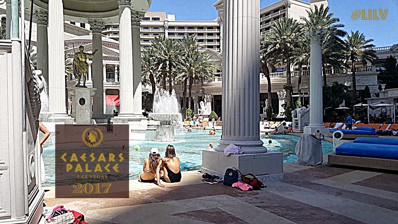 Walking thru Caesars Palace Las Vegas