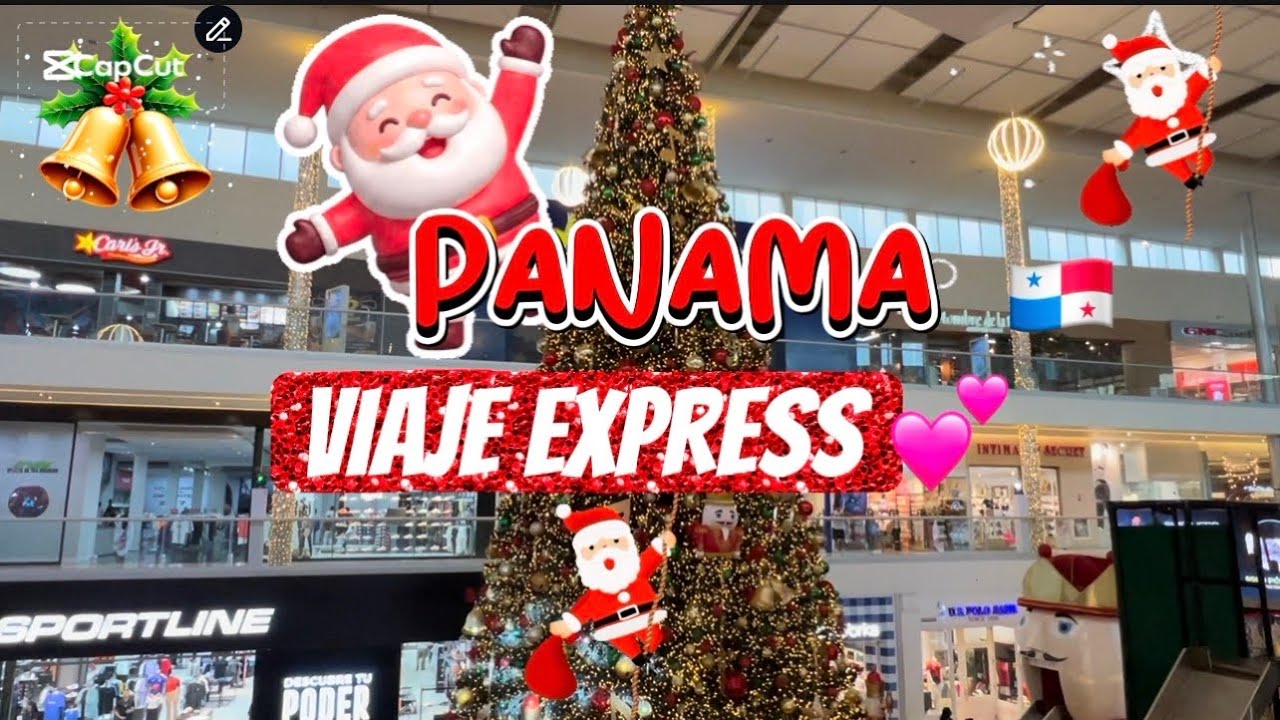 CONOCIMOS PANAMÁ 🇵🇦 VIAJE EXPRESS COMIDA DE TODO UN POCO SE SIENTE EL ESPÍRITU NAVIDEÑO 🎄🎊💕🙌🏼🙏🏼🇵🇦