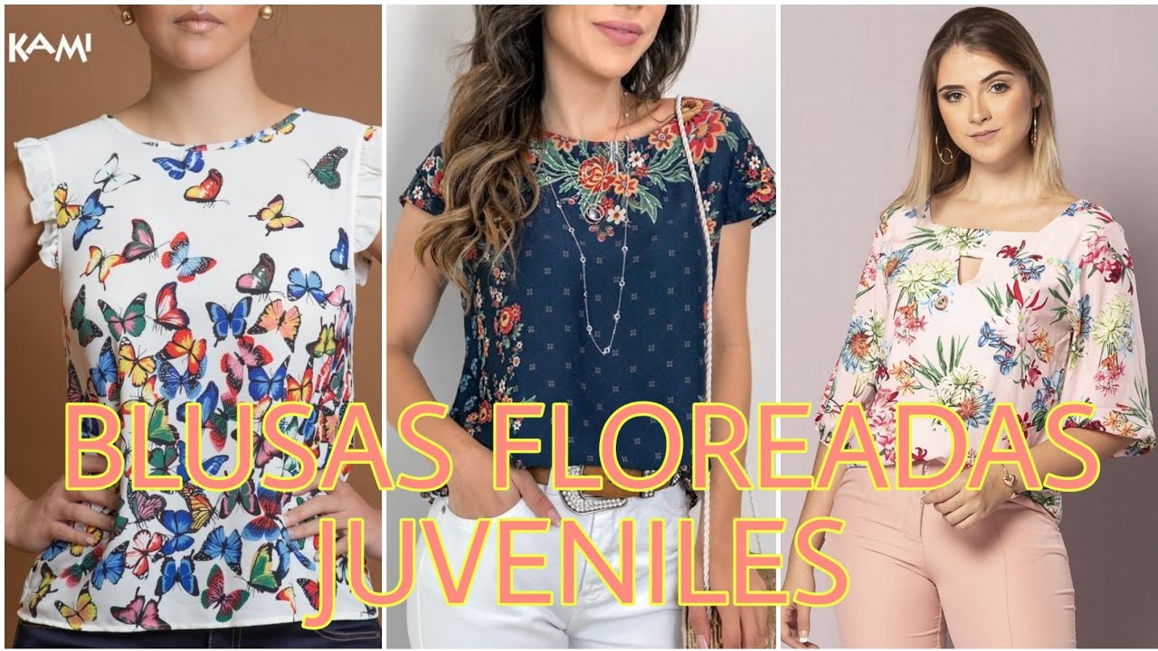 🔴BLUSAS 2020/BLUSAS FLOREADAS MODA O TENDENCIA 👚👖👗👙🩲🧥🩳🩳