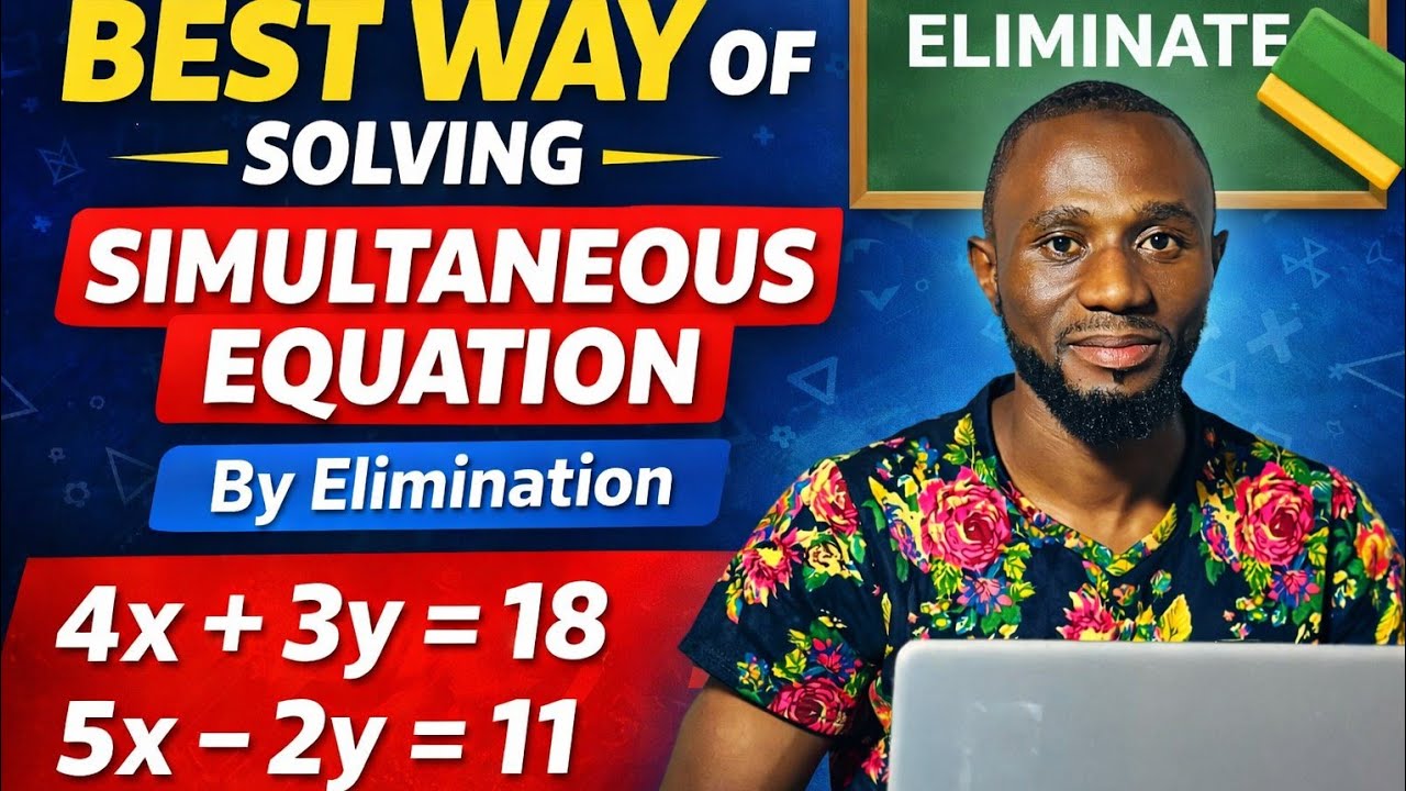 how to solve simultaneous equations by Elimination methods/ Elimination methods of simultaneous
