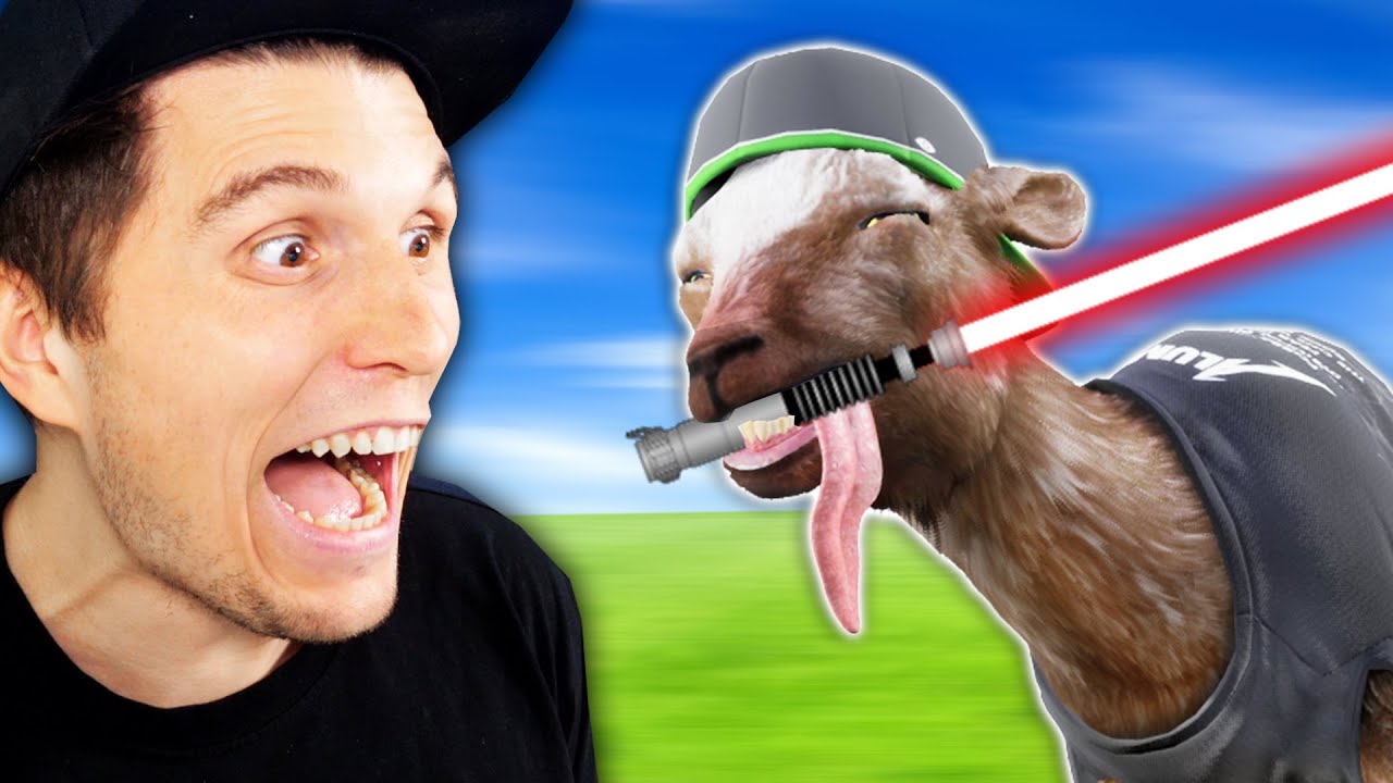 Diese ZIEGE trägt ein LICHTSCHWERT | Goat Simulator 3