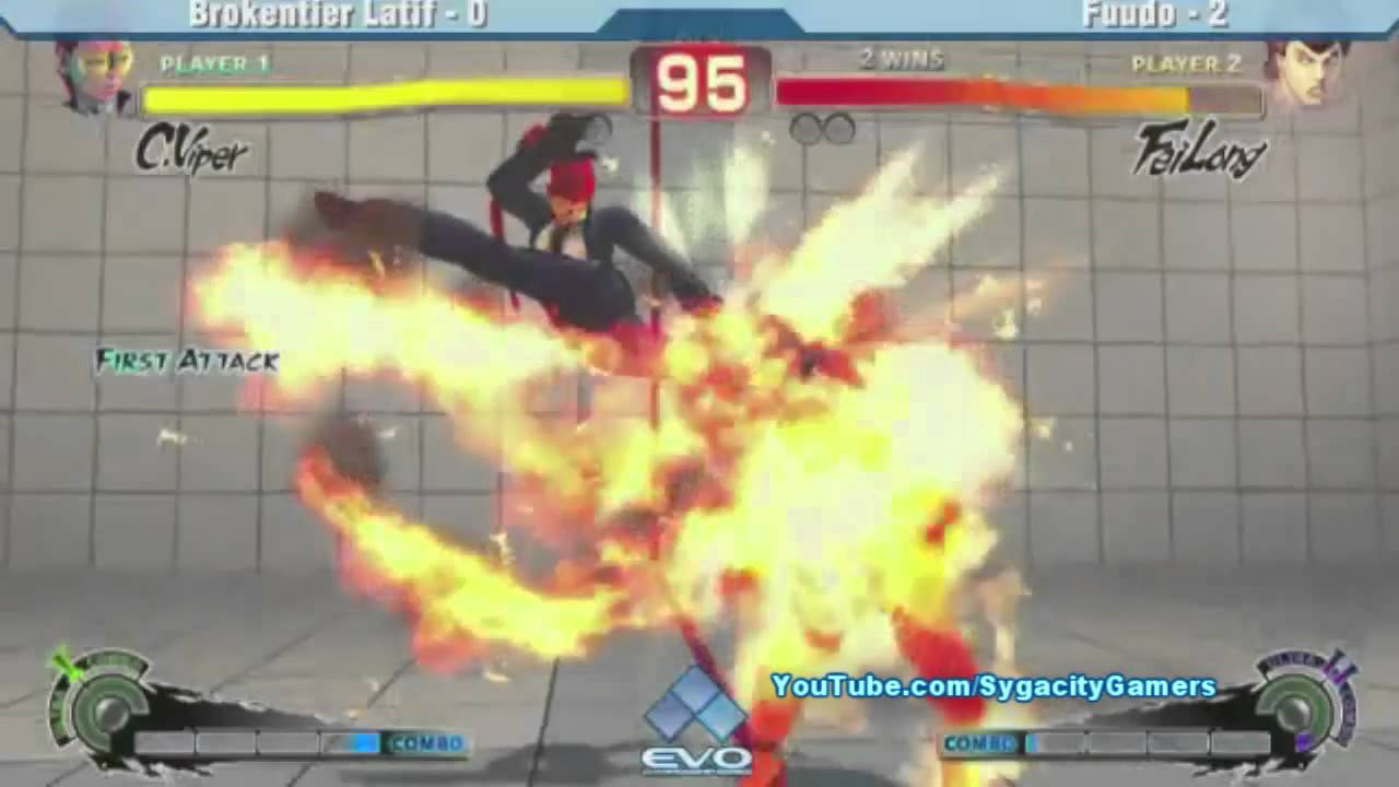 EVO 2011 - SSF4 AE - Fuudo (Fei Long) vs Latif (C.Viper) - GRAND FINALS