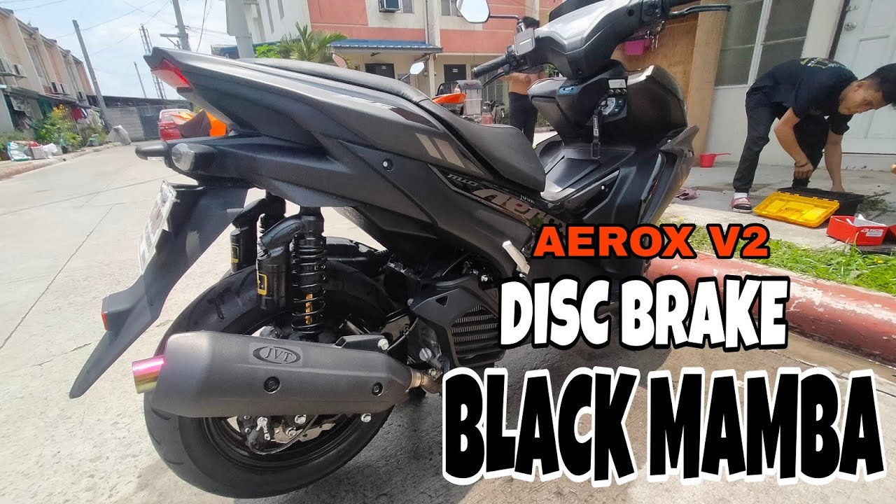 SOLID NA BLACK MAMBA / HOME SERVICE VALENZUELA  AEROX V2 DISC BRAKE CONVERSION