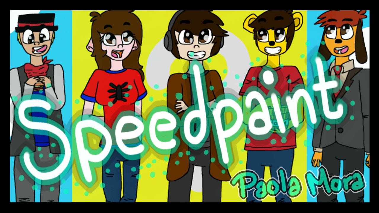 [Speedpaint] Gona, Macundra, Sara, Exo y Luh / Paola Mora