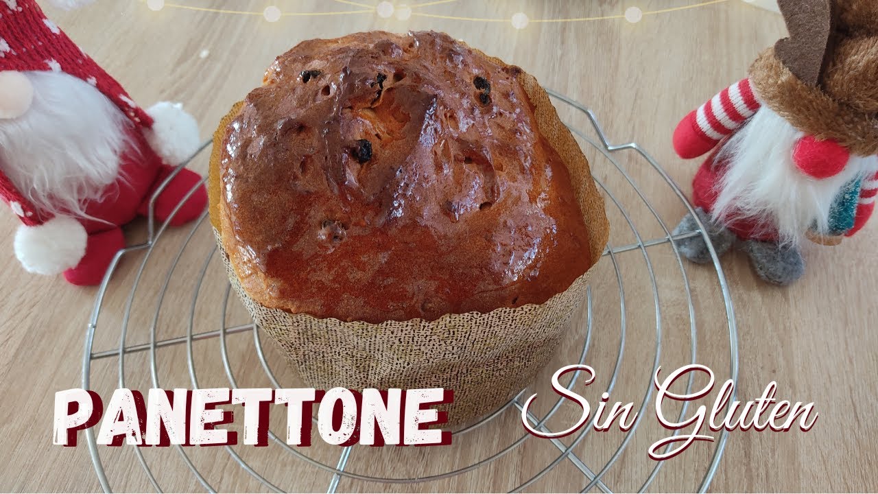 Panettone SIN GLUTEN - Pan dulce