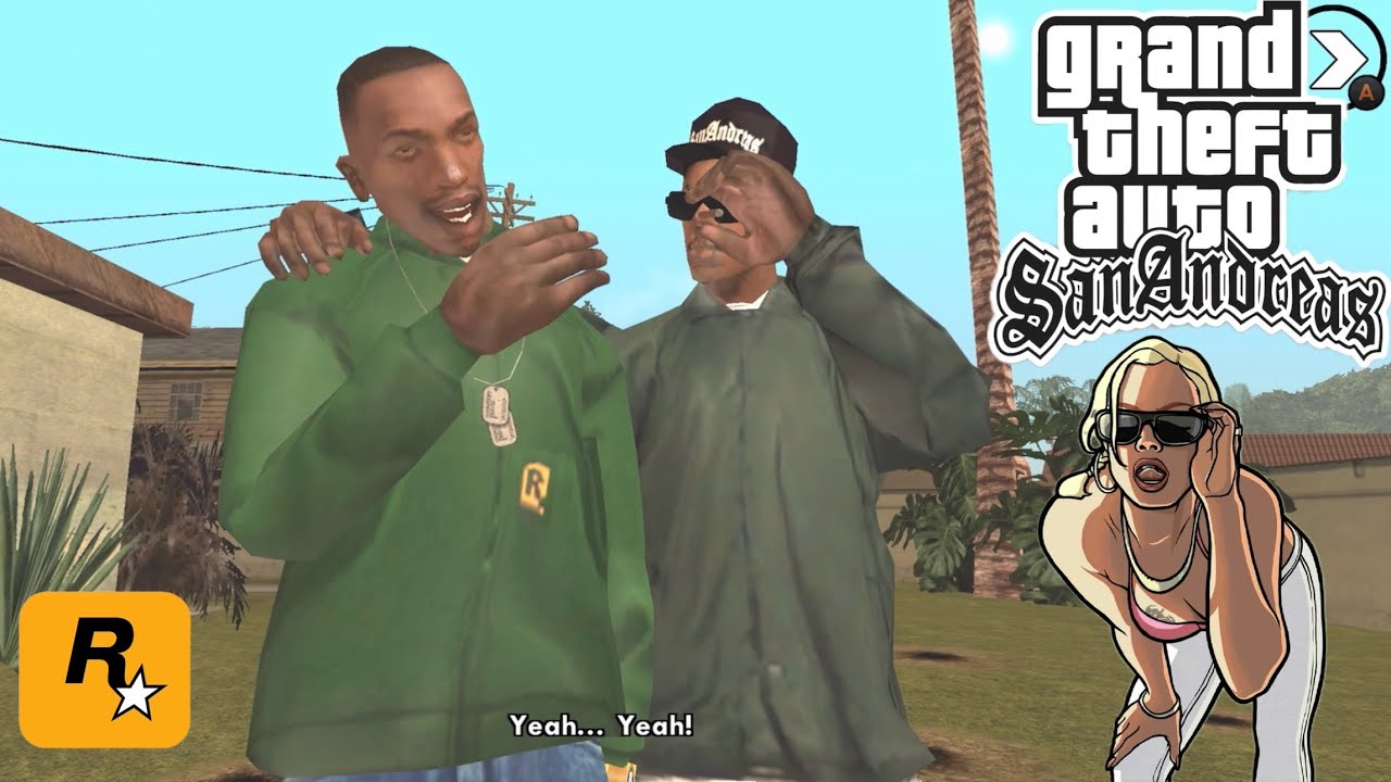 GTA SAN ANDREAS  - ROBBING UNCLE SAM